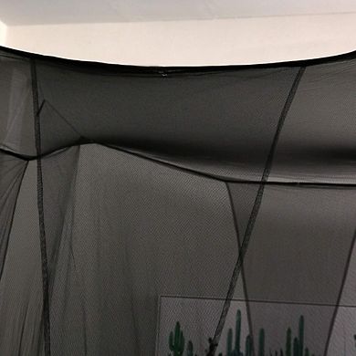 Great Ambitions Bed Canopy Curtains, Full/Queen/King, Mosquito Net for Indoor & Outdoor