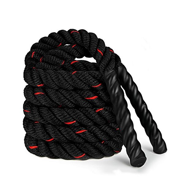 Weighted Jump Rope for Men & Women: 2.8-5lb Heavy Skipping Rope