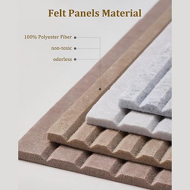 24x16" Foldable Felt Bulletin Board: Self-Healing, Reusable, Adhesive, for Home, Kitchen, Office