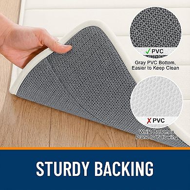 Memory Foam Bath Mat,Super Soft Absorbent Bathroom Rugs,Quick Dry,Machine Washable Shower Floor Rugs