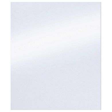 White Shimmer Cardstock Paper 100 Pack Metallic Double Sided 8.5 x 11 Printer Friendly
