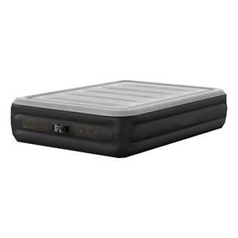 Luxury 18" Self-Inflating Twin Air Mattress: 2 Min Quick Inflate/Deflate, Flocked Top, Portable