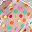 Color Polka Dots White