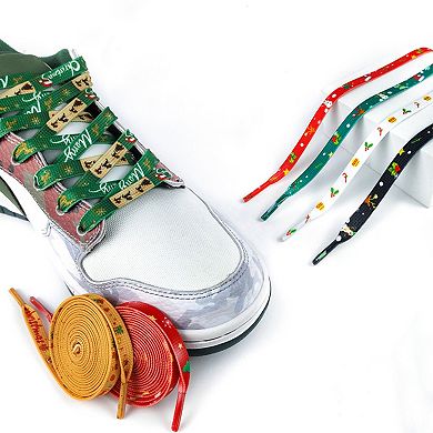 Women's Flat Shoe Laces for Adults Decorations Shoestrings 1 Pair 55.1"