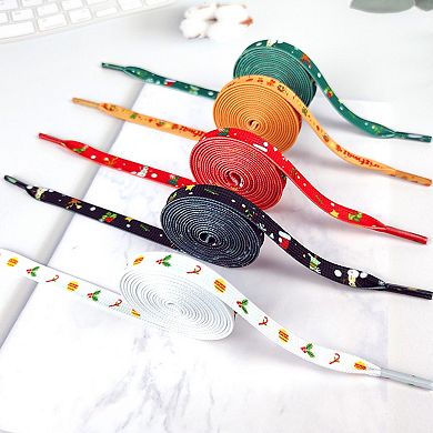 Women's Flat Shoe Laces for Adults Decorations Shoestrings 1 Pair 55.1"