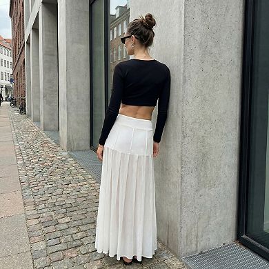 Jess by Meiko Women's Double Layer Seam Skirt