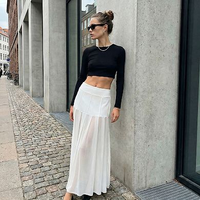 Jess by Meiko Women's Double Layer Seam Skirt