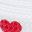 White Colorful Heart