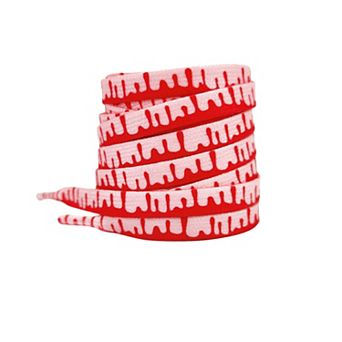 Colorful Shoe Strings Gradient Melted Patterned Shoelaces for Sneakers 1 Pair 39.4"