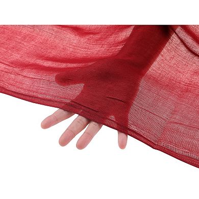 Winter Warm Scarf Solid Color Fringe Long Scarves Shawl for Women