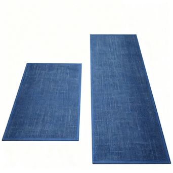Kitchen Mat Set Cushioned, Non-Slip, Water-Absorbent