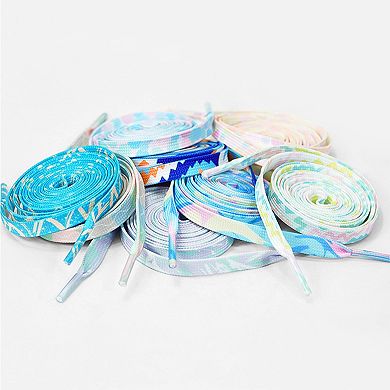 Women's 1 Pair Flat for Sneakers Soft Shoestrings for Hiking Shoes 47.2"