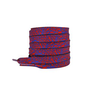 Women's Colorful Contrast Pattern Shoelaces for Sneakers 1 Pair 55.1"