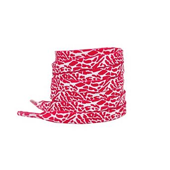 Women's Colorful Contrast Pattern Shoelaces for Sneakers 1 Pair 55.1"