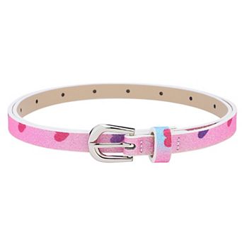 Women's Shinny Sparkly Bling Belts Extra Thin Skinny Waistband for Party Dresses Jeans