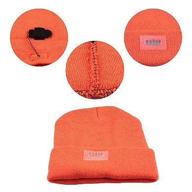 LED Knitted Beanie Warm Winter Hat