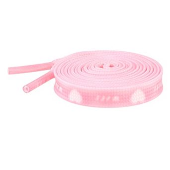 Women's Flat Shoestrings Heart Printed Shoelaces for Sneakers 1 Pair 55.1"