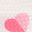 White Pink Heart