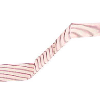 Women's 1 Pair Flat Ribbon Shoelaces Stripes Shoe Laces Sneakers 39.4"
