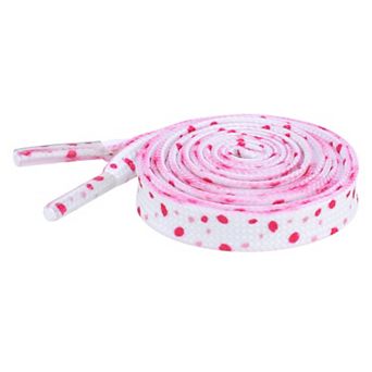 Women's Floral Printed Flat Shoelaces Sneakers Shoelaces 1 Pair 47.2"