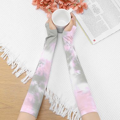 Women's Cooling Tie-Dye Sleeves for Outdoor Sport Climbing Running Biking