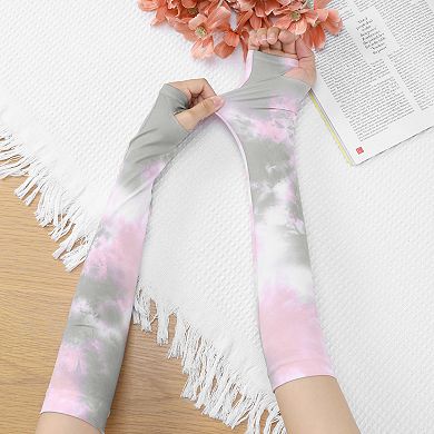 Women's Cooling Tie-Dye Sleeves for Outdoor Sport Climbing Running Biking