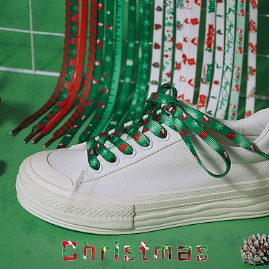 Women's 1 Pair Flat Shoelaces for Sneakers Shoestrings 55.1"