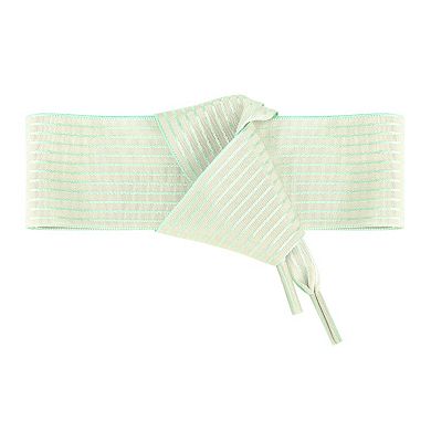 Women's 1 Pair Flat Ribbon Shoelaces Stripes Shoe Laces Sneakers 47.2"