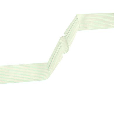 Women's 1 Pair Flat Ribbon Shoelaces Stripes Shoe Laces Sneakers 47.2"