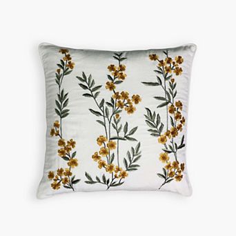 Ziva Cotton Velvet Throw Pillow Cover