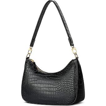 Women's Retro Hobo Shoulder Bag Cute Underarm Clutch Handbag