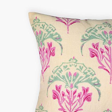 Soma Lumbar Linen Throw Pillow Cover