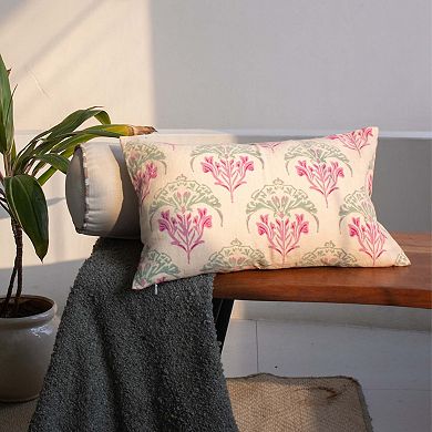 Soma Lumbar Linen Throw Pillow Cover