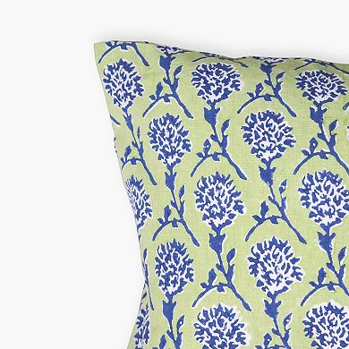 Nikhar Lumbar Linen Throw Pillow Cover