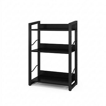 3 tier Industrial Narrow Bookshelf