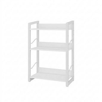 3 tier Industrial Narrow Bookshelf