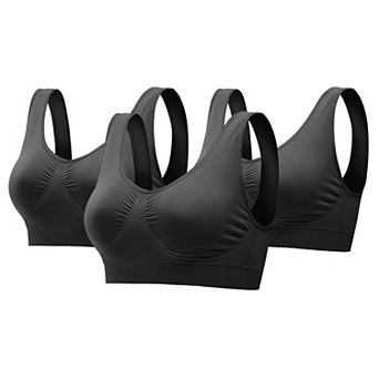 3 Pack Women’s Seamless Sports Bra