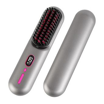 Cordless Ionic Hair Straightener Brush
