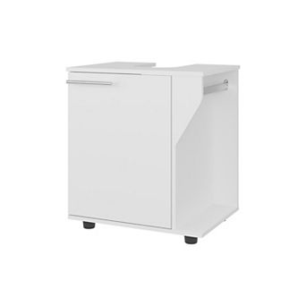 Phillips Under Sink Cabinet, Double Door Storage with Open Back for Pipes, Wide Unit.