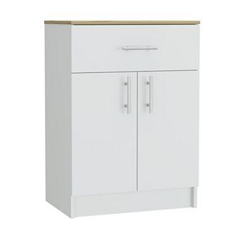 Mayorca Multistorage Pantry Cabinet, One Drawer, Two Interior Shelves