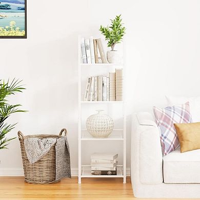 4-Tier Vertical Rust-Free Bookshelf