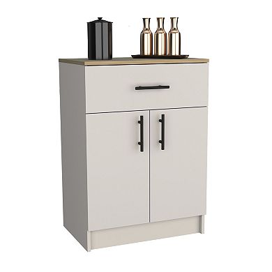 Mayorca Multistorage Pantry Cabinet, One Drawer, Two Interior Shelves
