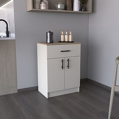 Mayorca Multistorage Pantry Cabinet, One Drawer, Two Interior Shelves