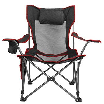 Foldable Camping Chair with Cup Holder