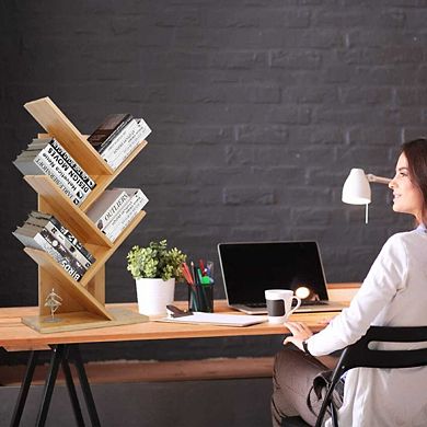 Modern Tree Book Organizer