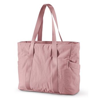 24L Nylon Zipper Tote 15.6" Laptop Gym Work Travel Bag