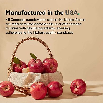 Codeage Creatine Collagen Peptides, Biotin, Magnesium, Hyaluronic Acid, Vit C, Mango Flavor, 15 oz