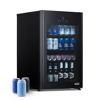 Newair Froster 125 Can Freestanding Beverage Fridge with Party and Turbo Mode