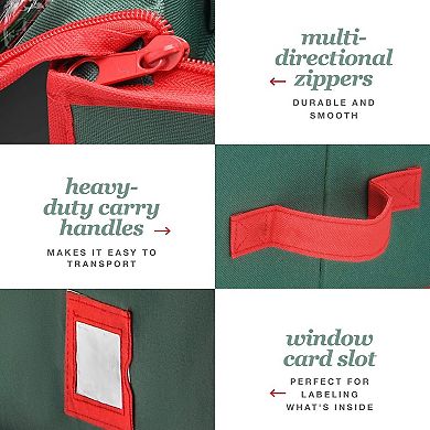 Gift Wrap Storage Bag 27-Roll 600D Oxford Under-Bed Organizer