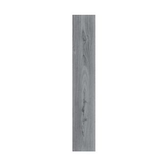 Grey Wood Peel Stick Floor Tiles 36x6 54sqft Waterproof Removable Vinyl Planks